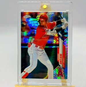 Shohei Ohtani Topps Chrome Prism Refractor #21 2020